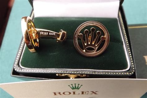 rolex cufflinks box|rolex cufflinks for sale.